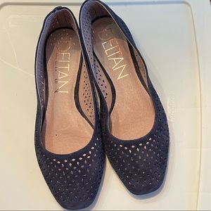 Deltan slip on shoe.  The size is a 7M.
